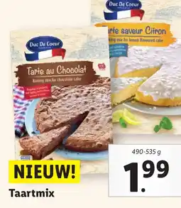 Lidl Taartmix aanbieding