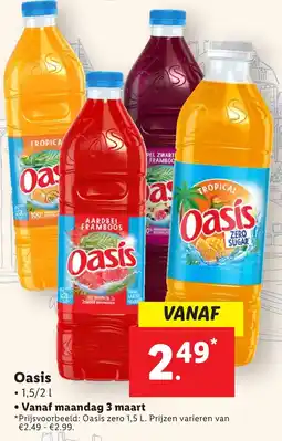 Lidl Oasis aanbieding