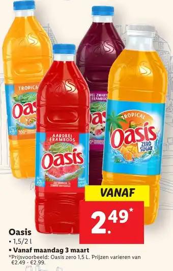 Lidl Oasis aanbieding