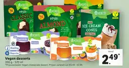 Lidl Vegan desserts aanbieding