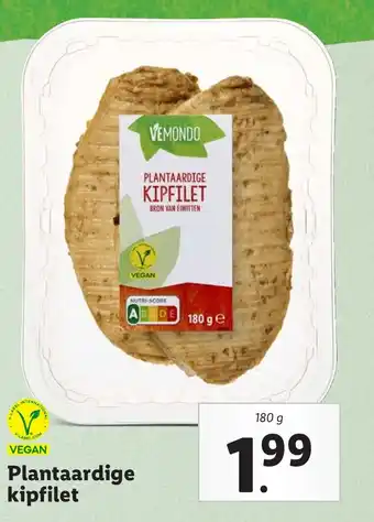 Lidl Plantaardige kipfilet aanbieding