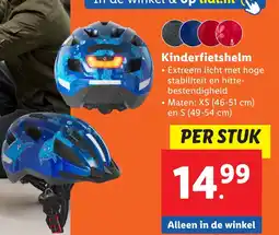 Lidl Kinderfietshelm aanbieding