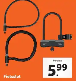 Lidl Fietsslot aanbieding