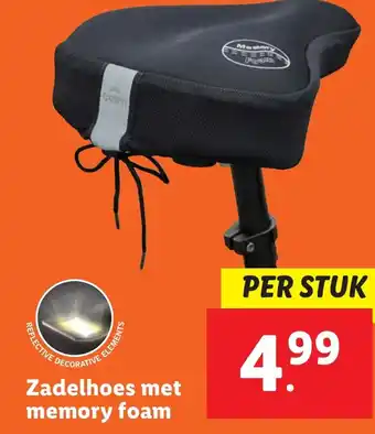 Lidl Zadelhoes met memory foam aanbieding