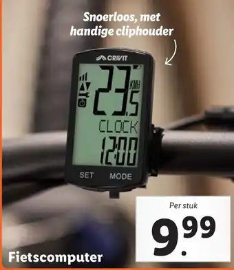 Lidl Fietscomputer aanbieding