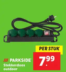 Lidl Stekkerdoos outdoor aanbieding