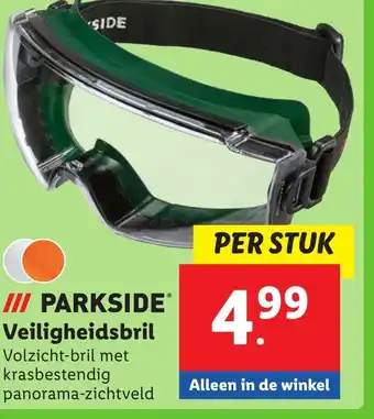 Lidl Veiligheidsbril aanbieding