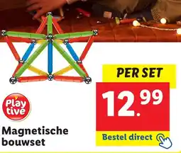 Lidl Magnetische bouwset aanbieding