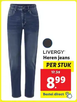 Lidl LIVERGY Heren jeans aanbieding