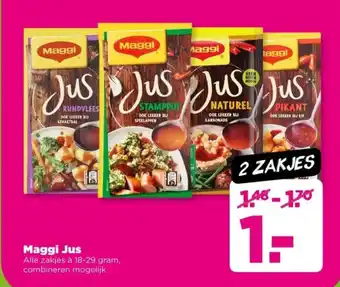 PLUS Maggi Jus aanbieding