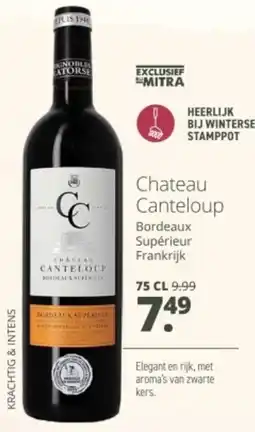 Mitra Chateau Canteloup aanbieding