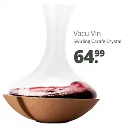 Mitra Vacu Vin Swirling Carafe Crystal aanbieding