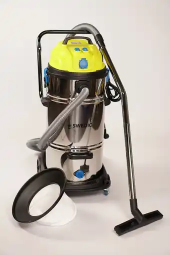 Bol.com Swedic - Industriële vacuum reiniger 100L - Nat en droog reiniging - 2800W-100L aanbieding