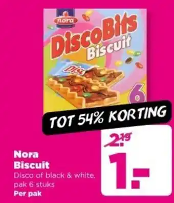 PLUS Nora Biscuit aanbieding