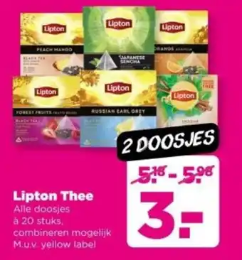 PLUS Lipton Thee aanbieding