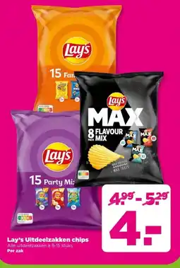 PLUS Lay's Uitdeelzakken chips aanbieding