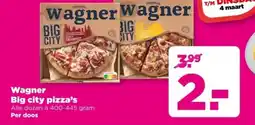 PLUS Wagner Big city pizza's aanbieding