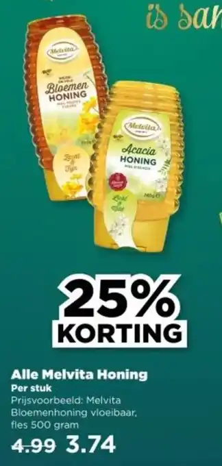 PLUS Alle Melvita Honing aanbieding