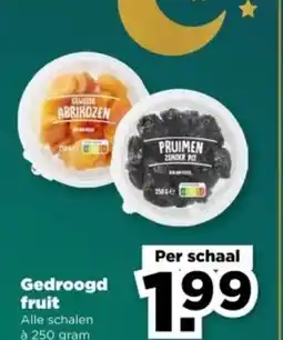 PLUS Gedroogd fruit aanbieding