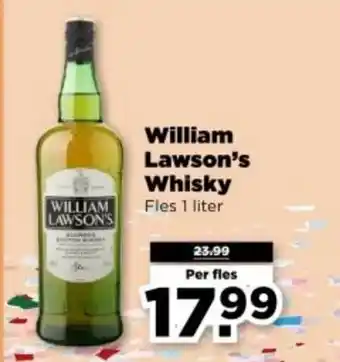 PLUS William Lawson's Whisky aanbieding