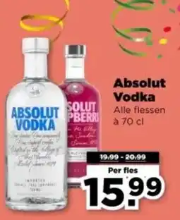 PLUS Absolut Vodka aanbieding