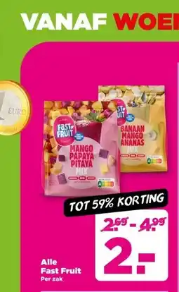 PLUS Alle Fast Fruit aanbieding