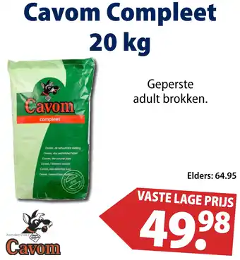 Huisdier Voordeelshop Cavom Compleet aanbieding