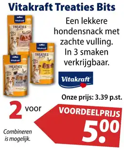 Huisdier Voordeelshop Vitakraft Treaties Bits aanbieding