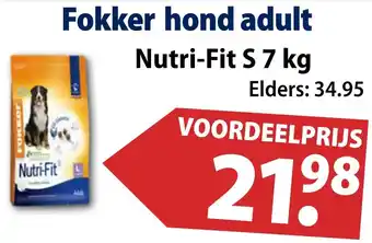 Huisdier Voordeelshop Fokker hond adult aanbieding