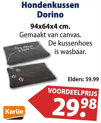 Huisdier Voordeelshop Hondenkussen Dorino aanbieding