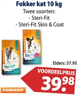 Huisdier Voordeelshop Fokker kat aanbieding