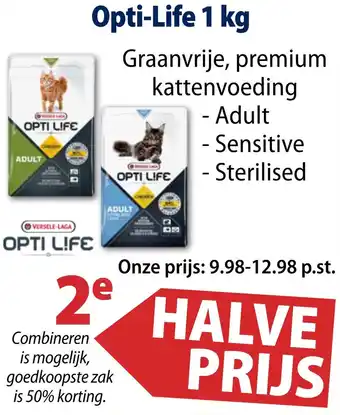 Huisdier Voordeelshop Opti-Life aanbieding