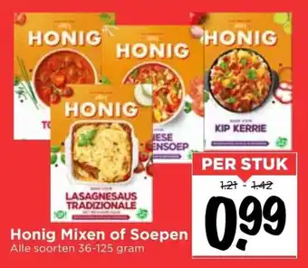 Vomar Voordeelmarkt Honig mix of soep 36-125g aanbieding