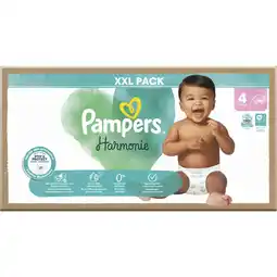 Albert Heijn Pampers Harmonie maat 4 XXL pack aanbieding