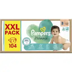Albert Heijn Pampers Harmonie maat 3 XXL pack aanbieding