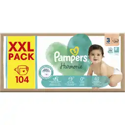 Albert Heijn Pampers Harmonie maat 3 XXL pack aanbieding