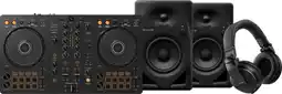 Coolblue Pioneer DJ DDJ-FLX4 + Pioneer DJ HDJ-X5 Zwart + Pioneer DJ DM-40D Zwart aanbieding