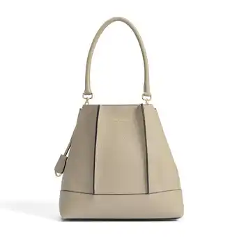 Douglas Isabel Bernard Schoudertas Isabel Bernard Femme Forte Macie taupe - kalfsleer aanbieding