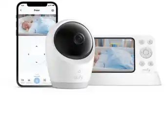 MediaMarkt Eufy Baby Monitor E21 Slimme Binnencamera Wit aanbieding