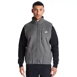 Foot Locker Nike Club Sherpa Heren Jassen - Grijs - Maat: M - Foot Locker aanbieding