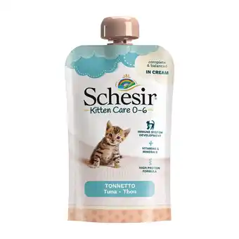 Zooplus Voordeelpakket: 20x 150g Schesir Kitten in Cream Tonijn nat kattenvoer aanbieding