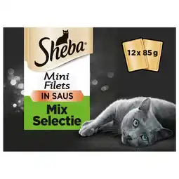 Pets Place Sheba Multipack Mini Filets Chef Pouch - Kattenvoer - 12x85 g aanbieding