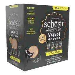 Pets Place Schesir After Dark Velvet Variety Pack - Kattenvoer - 12x80 g aanbieding