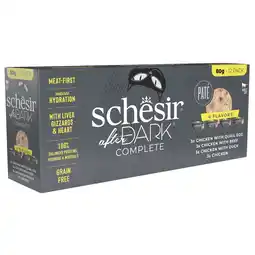 Pets Place Schesir After Dark Pate Variety Pack - Kattenvoer - 12x80 g aanbieding