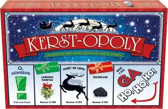 Bol.com Kerst Opoly - Bordspel aanbieding