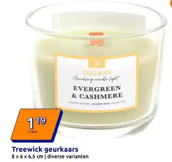 Action Treewick geurkaars  | diverse varianten aanbieding