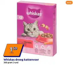 Action Whiskas droog kattenvoer aanbieding