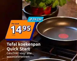 Action Tefal koekenpan Quick Start aanbieding