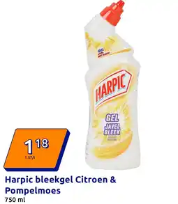 Action Harpic bleekgel Citroen & aanbieding