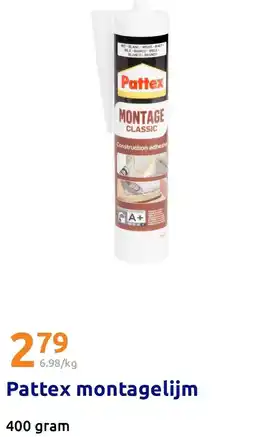 Action Pattex montagelijm aanbieding